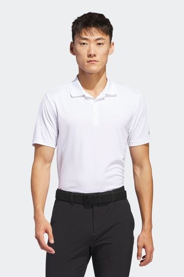 adidas Golf Black  Primegreen Polo Shirt