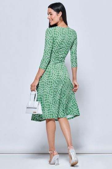 Next geo shop print dress
