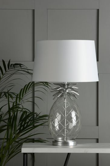 Buy Laura Ashley Clear Pineapple Table Lamp Shade from the Next UK