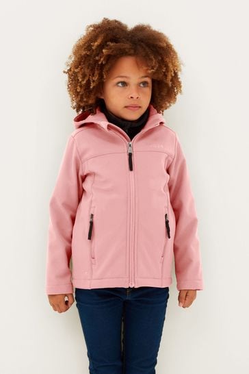 Tog 24 pink Koroma Softshell Hooded Jacket