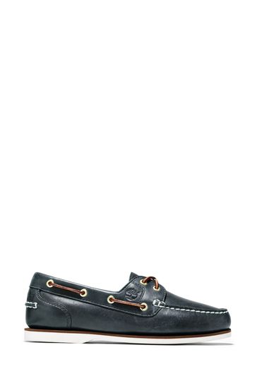 Timberland Blue Classic 2 Eye Boat Shoes