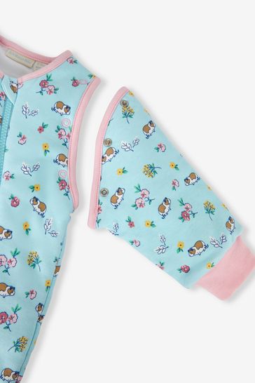 JoJo Maman Bebe Blue Guinea Pig 2.5 Tog Sleep Snuggler