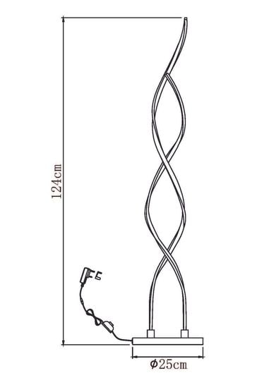 Callie led floor lamp hot sale