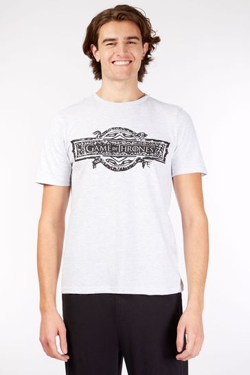 Buy Character White Mens Game Of Thrones 100 Cotton Pyjamas from Next Saudi Arabia