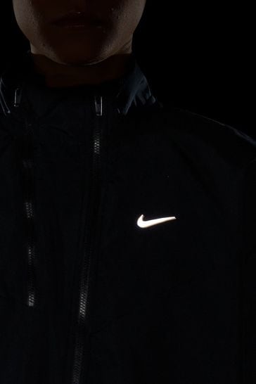 Buy Nike Black Dri-FIT Swoosh Running Jacket from Next Italy