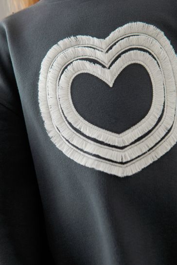 Heart on sale sweater dress