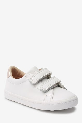 next leather trainers
