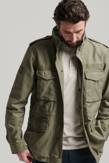 Superdry Green Military M65 Jacket