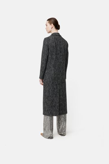 Jigsaw herringbone coat online