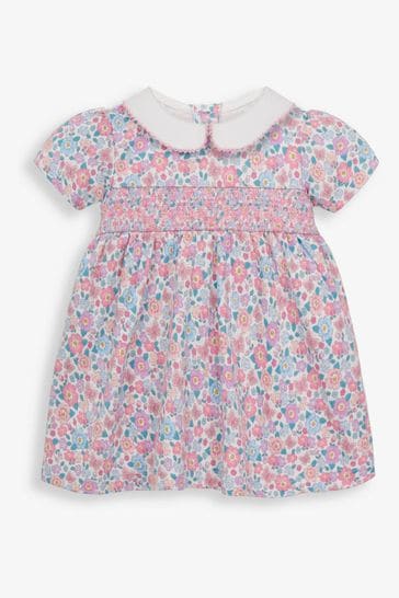 Buy JoJo Maman B b White Floral Smocked Dress from Next France