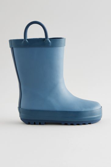 Kids wellies with handles clearance