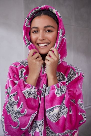 Buy Pink Scion At Next Lionel the Leopard Scion at Next Mr Fox Oversized Blanket Hoodie from Next Luxembourg
