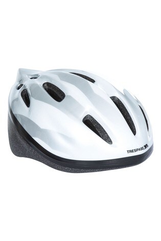 Trespass Cranky  Kids Cycle Safety White Helmet