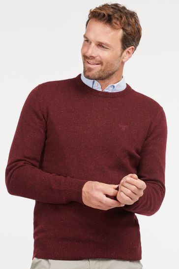 Buy Barbour Red Essential Tisbury Jumper from Next Australia