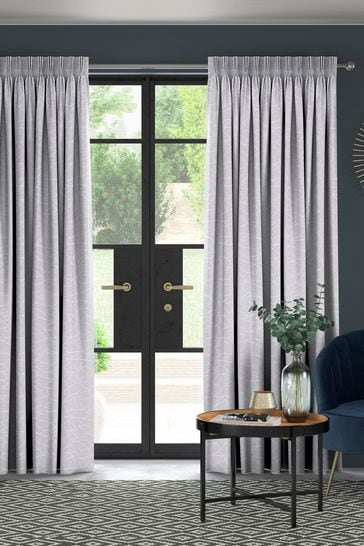Slate Silver Cullen Made To Measure Curtains