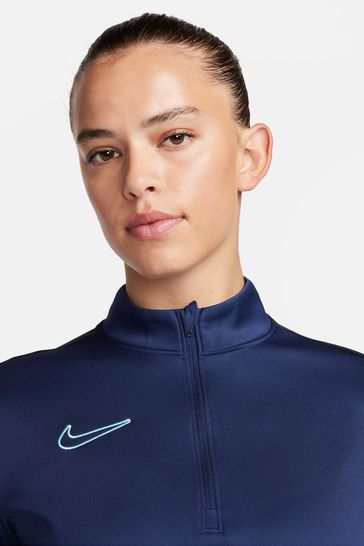 Buy Nike Navy Dri FIT Academy Half Zip Drill Top from Next Cyprus