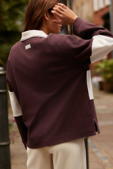 Maroon polo button down online