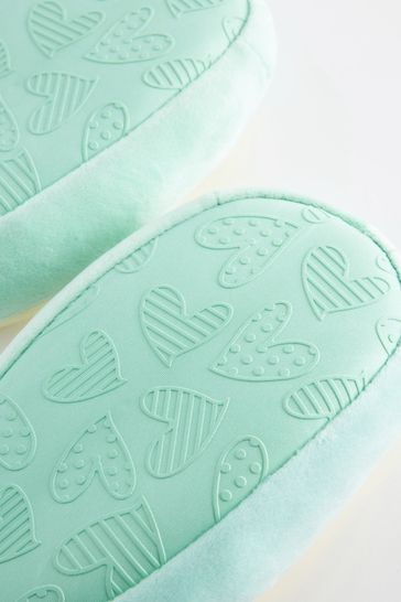 Mint green slippers hotsell