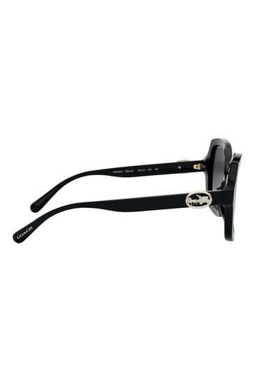 COACH Black 0HC8295 Sunglasses