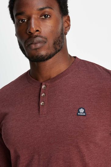 Lacoste grandad t shirt on sale