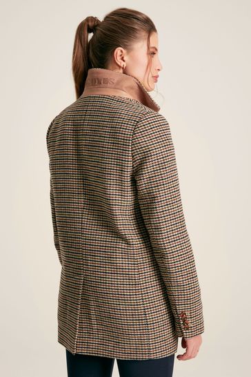 Oversized wool-blend blazer