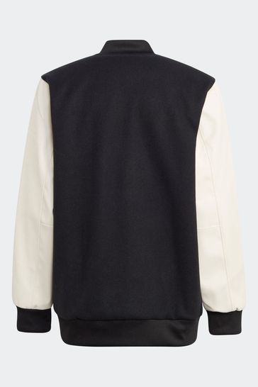 Buy adidas Originals Junior Varsity Black White Jacket from Next