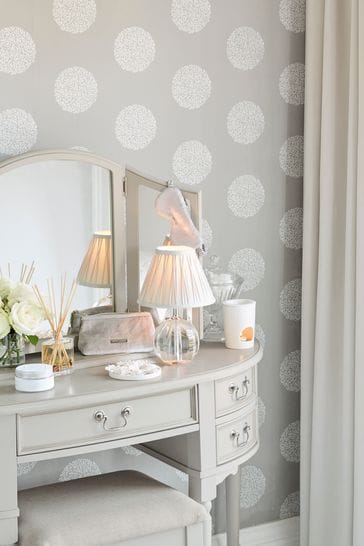 Laura Ashley Dove Grey Clifton Dressing Table Mirror