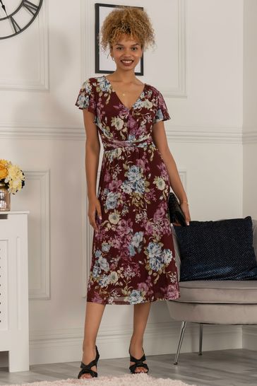 Scarlett short sleeve embellished sheath dress on sale