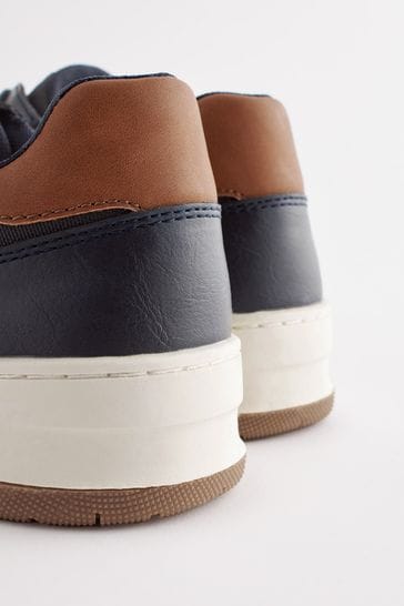 Buy Navy Blue Smart Casual Trainers from Next USA