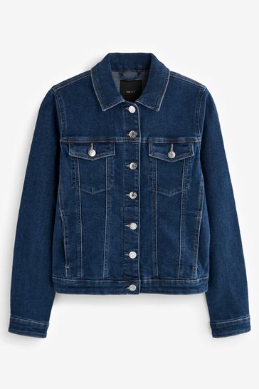 Dark blue deals jeans jacket