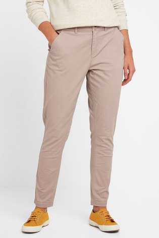 Tog 24 Womens Pink Pickering Long Chino Trousers