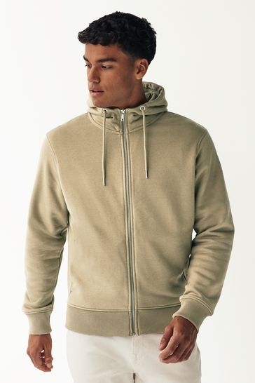 Buy Neutral Zip Up Hoodie from Next Bahrain