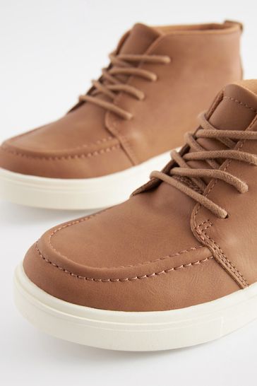 Brown smart sales boots