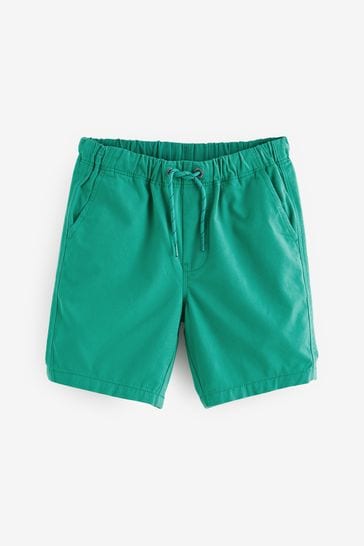 Green Single Pull-On Shorts (3-16yrs)