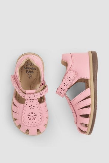 Pink closed toe sandals shop