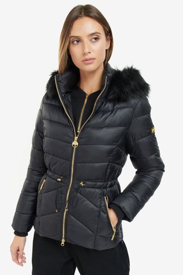 Barbour international island quilted jacket deals