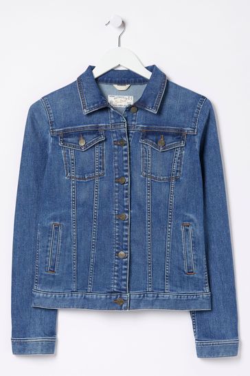 Fat face denim jacket deals