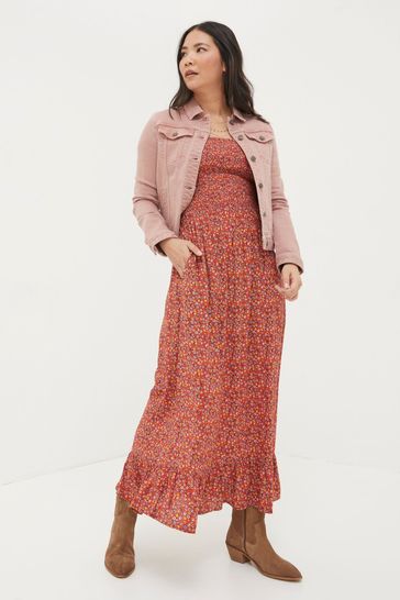 Fatface pink denim jacket shop