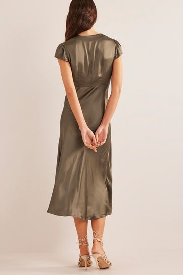Boden khaki hotsell dress