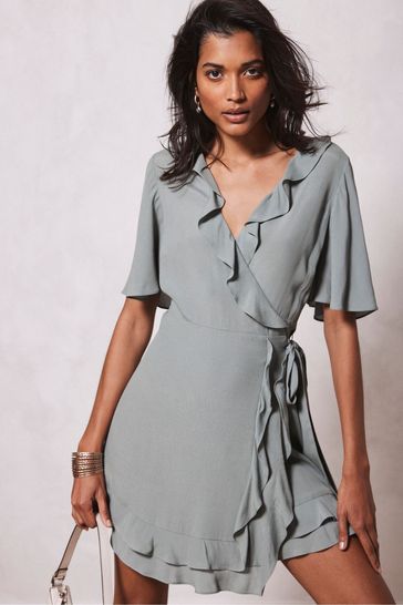 Mint velvet bandage dress top