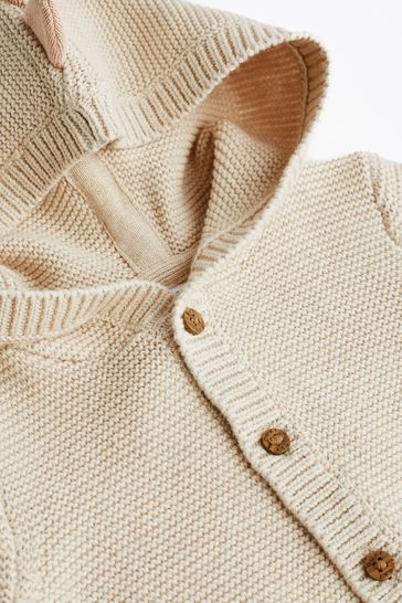 All in one on sale knitted baby cardigan