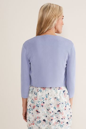 Buy Phase Eight Blue Salma Lightweight Knitted Jacket from Next Kuwait