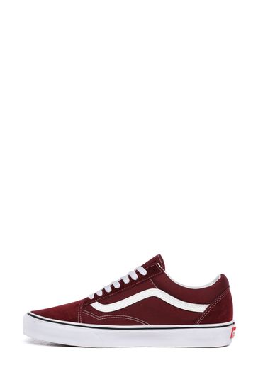 Buy Vans Red UA Old Skool Trainers from Next Luxembourg