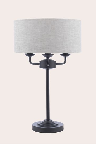 Laura Ashley Black Sorrento Table Lamp
