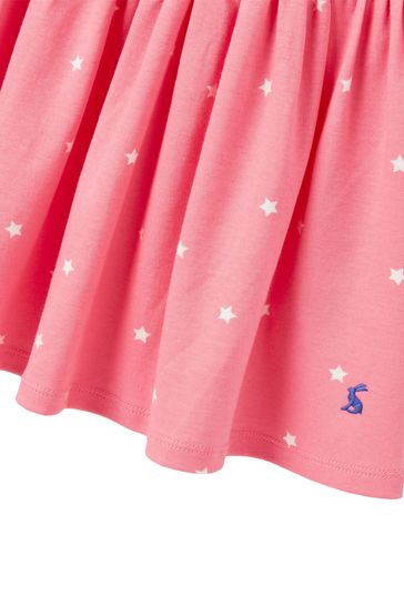 Buy Joules Pink Short Sleeve Harbour Artwork Jersey Breton Dress from Next Denmark