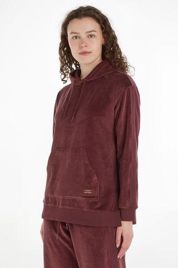 Velour hoodie shop
