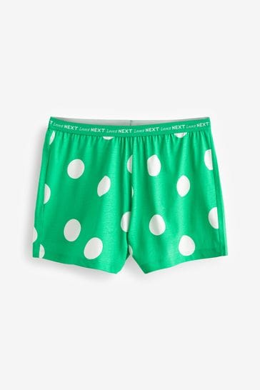 Green polka dot pajamas on sale