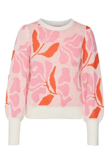 Vero moda pink sweater hot sale