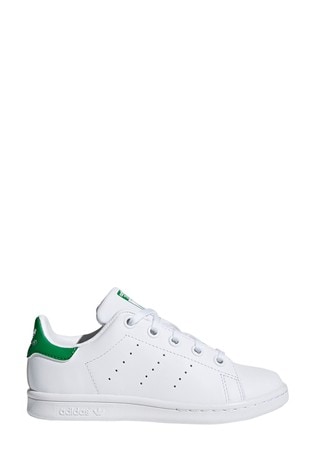 Buy adidas Originals White/Green Stan 