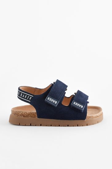 Buy Baker by Ted Baker Boys Suede Footbed Sandals from Next Canada